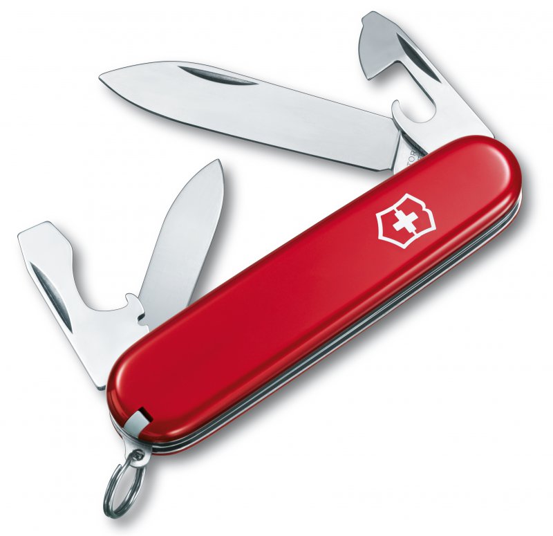 Victorinox Recruit Swiss Army Knife Multi Tool Red At Barnitts Online 