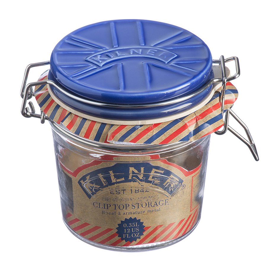 Kilner Clip Top Jar With Ceramic Lid Blue 350ml At Barnitts Online Store Uk Barnitts 7122