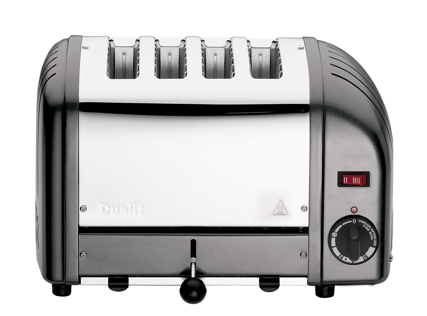 Dualit Classic Toaster 4 Slice Metallic Charcoal 40348 at Barnitts