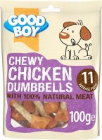 Good Boy Chewy Chicken Dumbbells - 100g