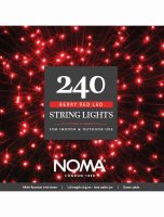 NOMA String Lights 240 LED - Berry Red