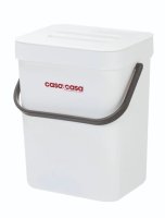 Casa & Casa Brompton 5L Recycle Bin - White