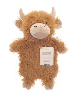 Country Club Hot Water Bottles with Novelty Cover - Highland Cow