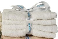 Blue Canyon 4 Pack Face Cloth - White