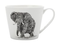 Maxwell & Williams Marini Ferlazzo Squat Mug 450ml African Elephant