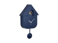 Karlsson Wall Clock Modern Cuckoo - Dark Blue