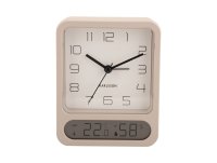 Karlsson Alarm Clock Duo Matt - Warm Grey