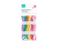 Pocket Embroidery Thread - 12 Skeins - Assorted Colours