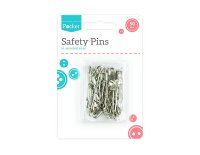 Pocket Safety Pins - 50 Pack