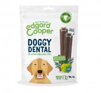 Edgard & Cooper Vegan Doggy Dental Chews Apple & Eucalyptus (Pack of 7) - Large