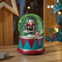 Three Kings Musical Nutcracker SnowSphere 10cm