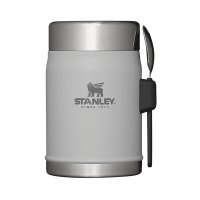 Stanley Classic Legendary Food Jar + Spork 0.4lt Ash