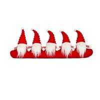 Three Kings Seasonal Plush Decor GrooviKert Draught Excluder - Red