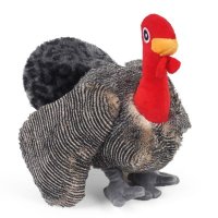 Zoon Gobbles! Turkey Plush Dog Toy