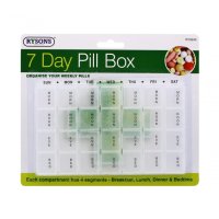 Rysons 7 Day Pill Box