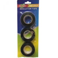 CK Black Insulation Tape - 3pk
