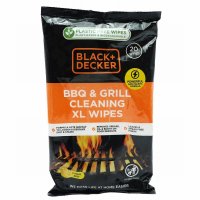 Black & Decker BBQ & Grill Cleaner Pack of 20 XL Wipes