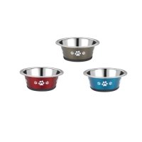 Su-Bridge Classic Posh Paws Cat Dish - Assorted