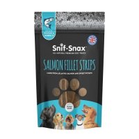 Snif Snax Atlantic Salmon & Sweet Potato Strips 100gm