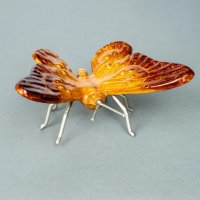 Tilnar Art Brushed Gold Butterfly Small - 13.5 cm