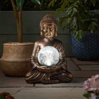 Smart Garden Gazing Buddha Solar Light