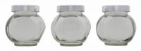Fig & Olive 3 pack Glass Storage Jars