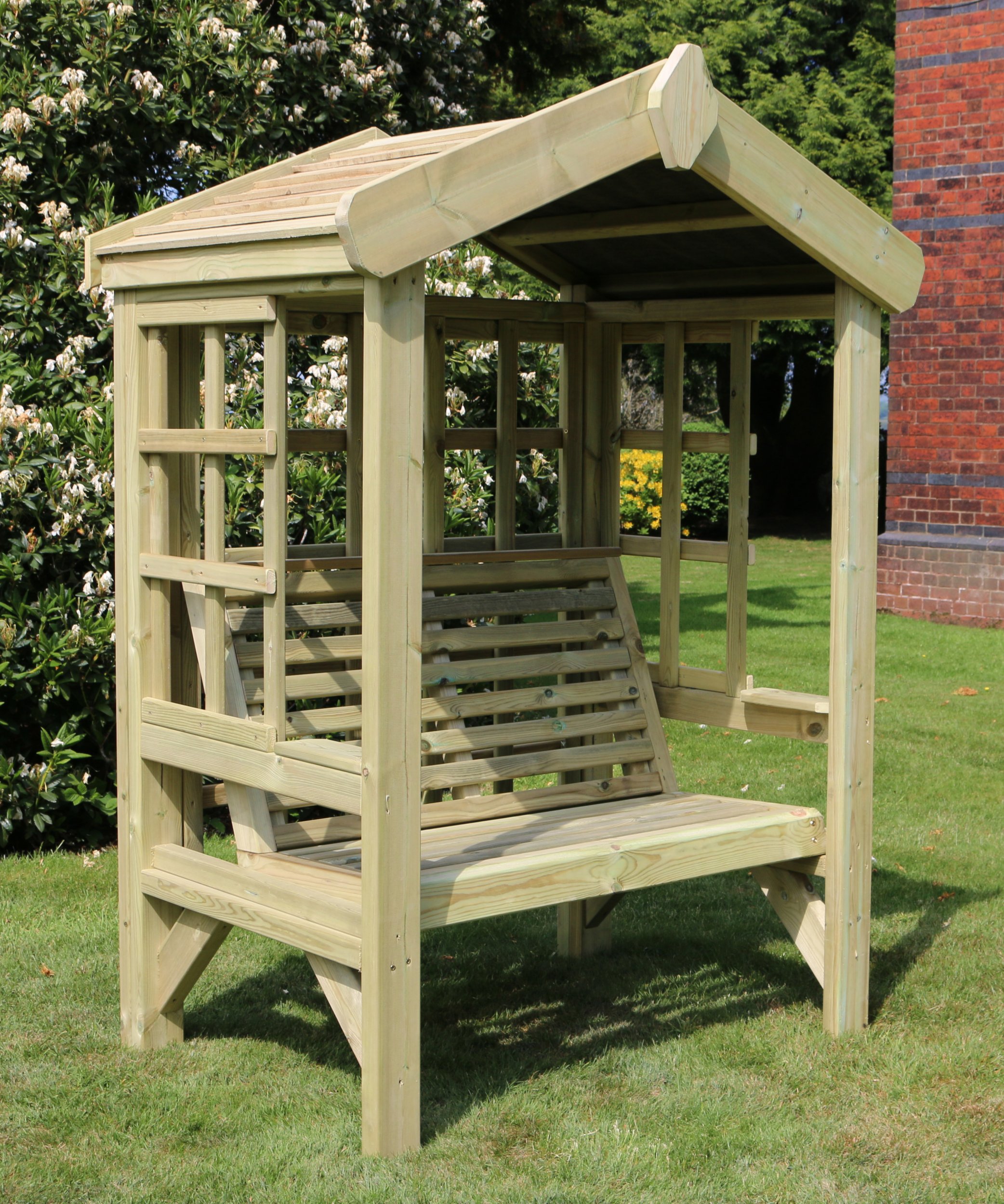 Churnet Valley Cottage 2 Seater Trellis Arbour at Barnitts Online Store ...