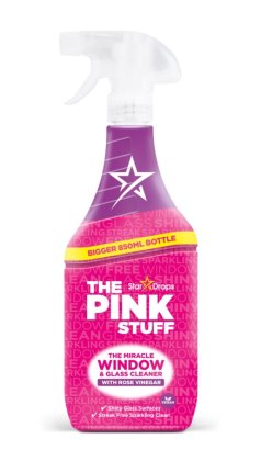 Pink Stuff Window Rose Vinegar 850ml Trigger Spray