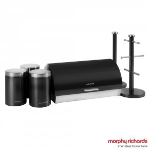 Morphy Richards 6 Piece Storage Set Black