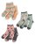 Country Club Ladies Fluffy Socks - 2 Pack - Assorted Designs