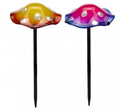 Flamboya Elvedon Ornamental GlowShrooms Stake - Assorted