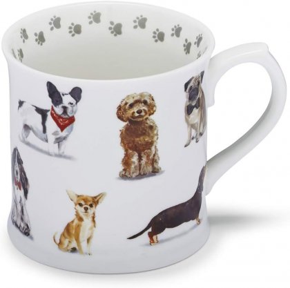 Cooksmart Curious Dogs Tankard Mug