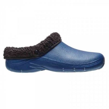 Briers Comfi Fleece Clog  Navy UK 12 / EU 46