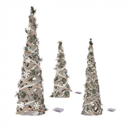 Three Kings SnowTrees (Set of 3)