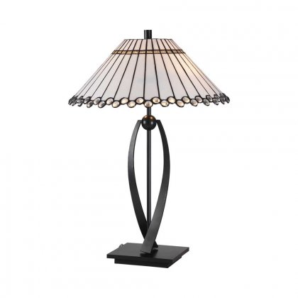 Oaks Lighting Tiffany Style Fabien Table Lamp