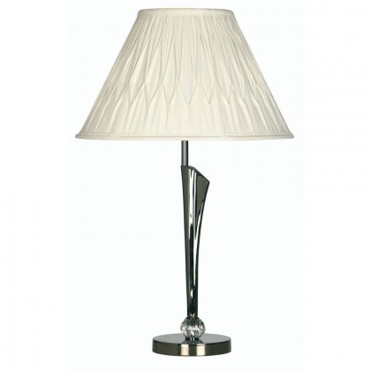 Oaks Lighting Bahia Table Lamp Titanium