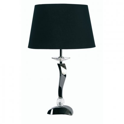 Oaks Lighting Aire Table Lamp Titanium