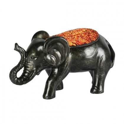 Oaks Lighting Tiffany Style Elephant Novelty Light