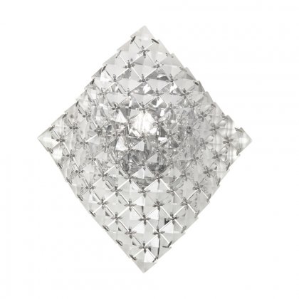 Oaks Lighting Glitter Wall Light Crystal