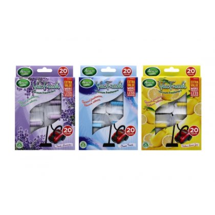 Airess Vacuum Air Fresheners - 20 pack - Assorted