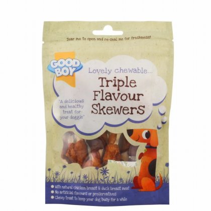 Good Boy Triple Flavour Skewers