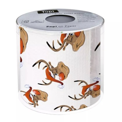 Paper + Design Christmas Novelty Loo Roll - Rudolph