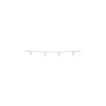 Premier Decorations Battery Operated String Light with 20 White LED - Stars