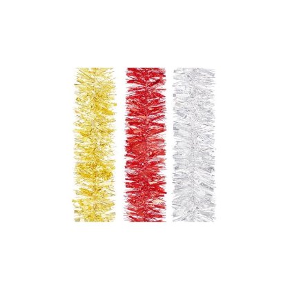 Premier Decorations Chunky Tinsel 2M x 10cm - Assorted