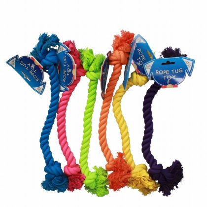 World of Pets Rope Tug Toy - Assorted