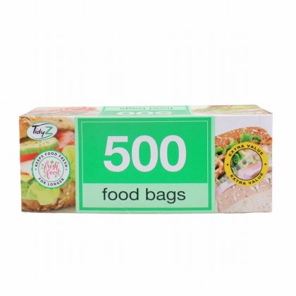 Tidyz Food & Freezer Bags - 500