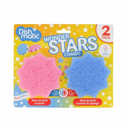 Dishmatic Wonder Stars - 2 Pack