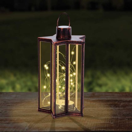 Outside In StarLight Lantern Copper