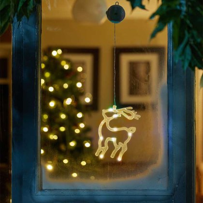 Three Kings WindoDecor Warm White - Deer