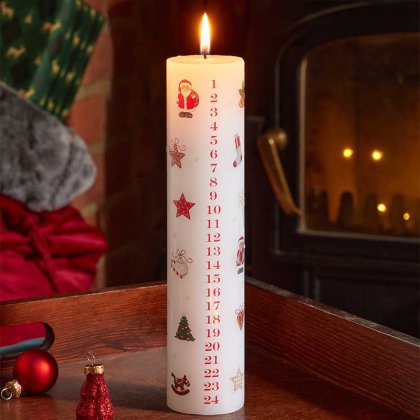 Three Kings Christmas Traditional Advent Candle